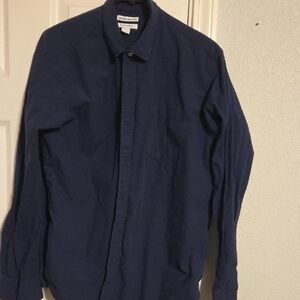 M's LG Dark Blue Dress Shirt